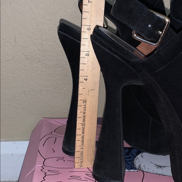 Jeffrey Campbell Zavdron Suede Platform Mules 36 - Picture 6 of 15